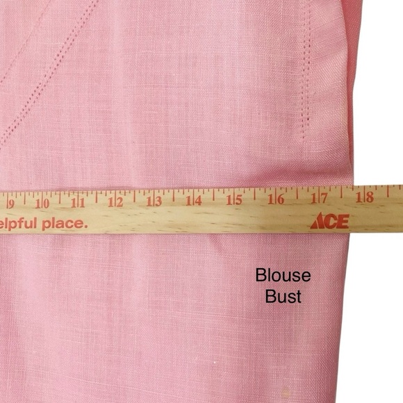 Professional Barbie Pink Hand Crafted Classy 3-piece Blazer Blouse & Skirt - Picture 6 of 14